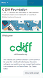 Mobile Screenshot of cdifffoundation.org